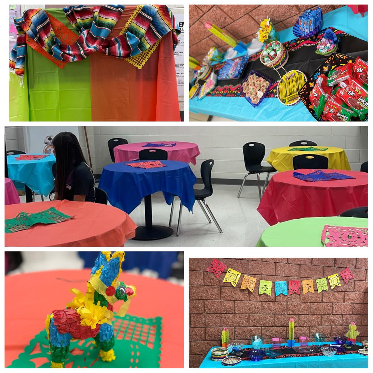 Ealcala_EMS's tweet photo. Spanish Club officers, members, and sponsors worked very hard to celebrate our teachers during their special week ❤️. @ems_spanishclub @aleseade2022 @fuentesbecks https://t.co/SEczxDkt4O