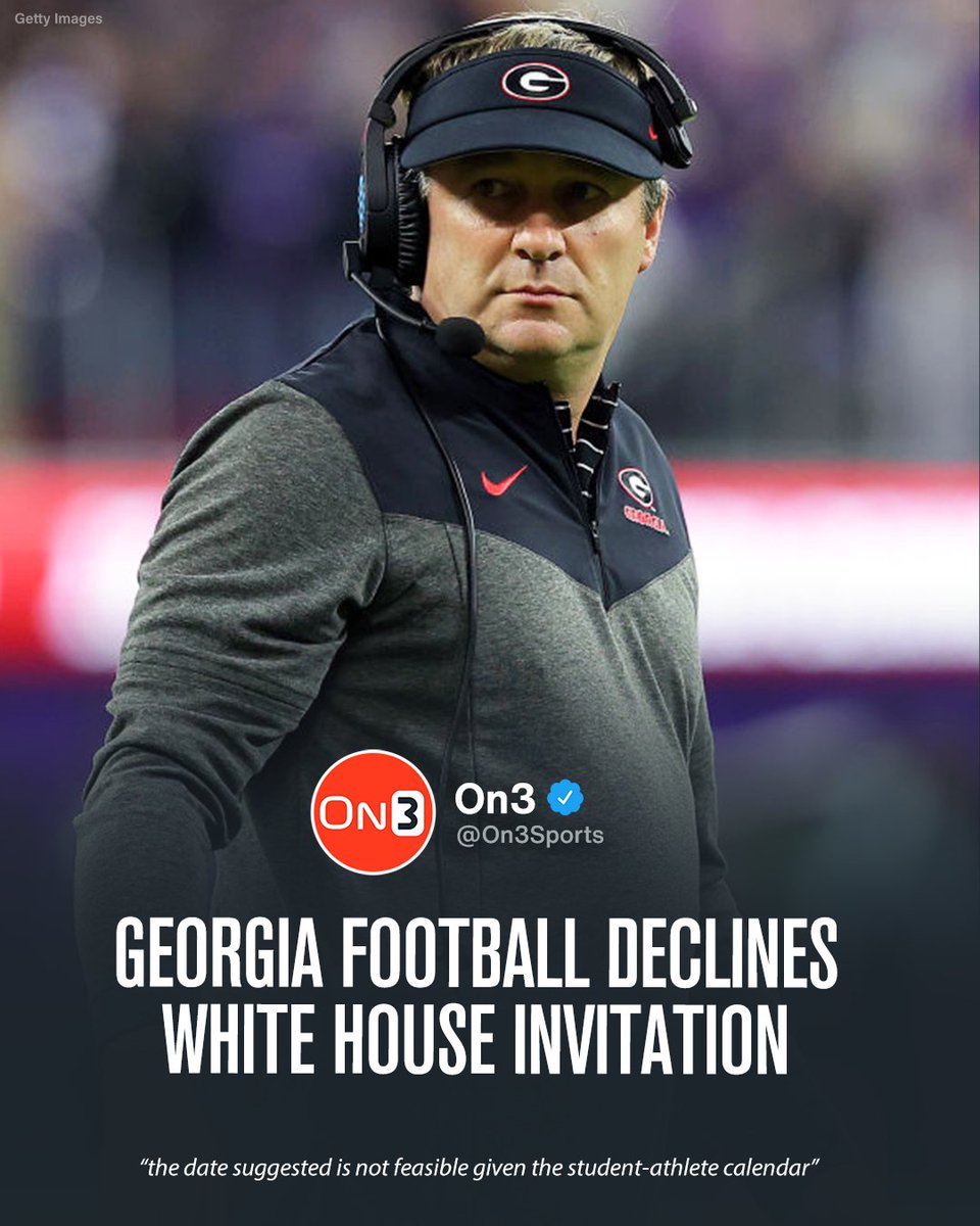On3 on Twitter: "Georgia Football has declined its invitation to the