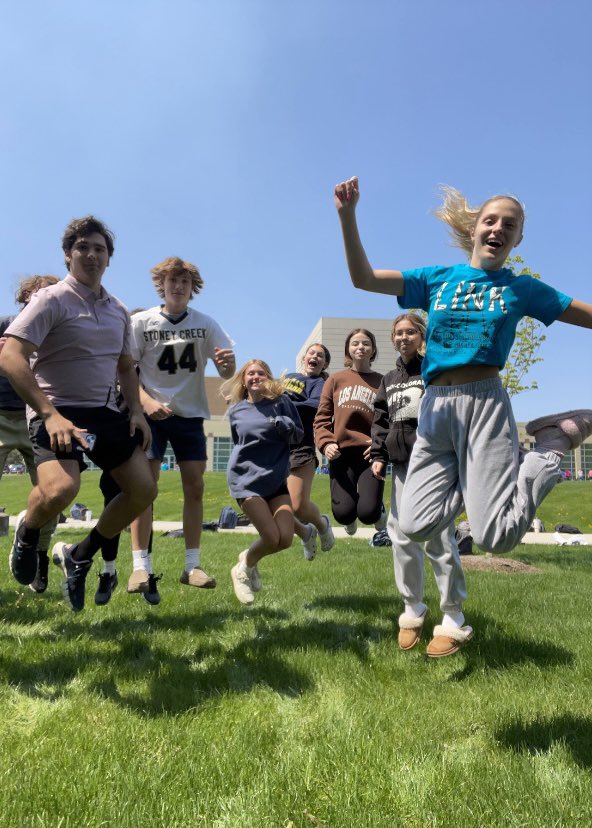 Today we had our last Link Crew meet up of the year. It was a beautiful day to spend in the courtyard w/ our freshmen. We were able to say our goodbyes, participate in a scavenger hunt&amp;enjoy some freeze pops as a group.Thanks for an incredible year⭐️ <a href="/WeAreSCHS/">Stoney Creek High School</a> <a href="/rochcommschools/">Rochester Community Schools</a>