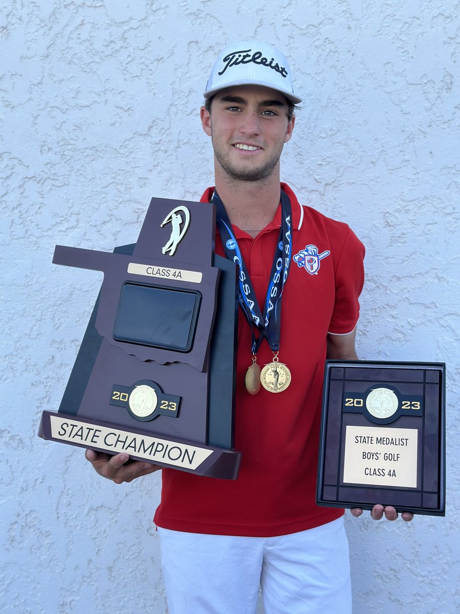 Ran it back 🏆

After winning the 3A state title last year, future Sooner <a href="/Ryder_Cowan/">Ryder</a> fires a 203 to win the 4A state crown this season!

#ChampU