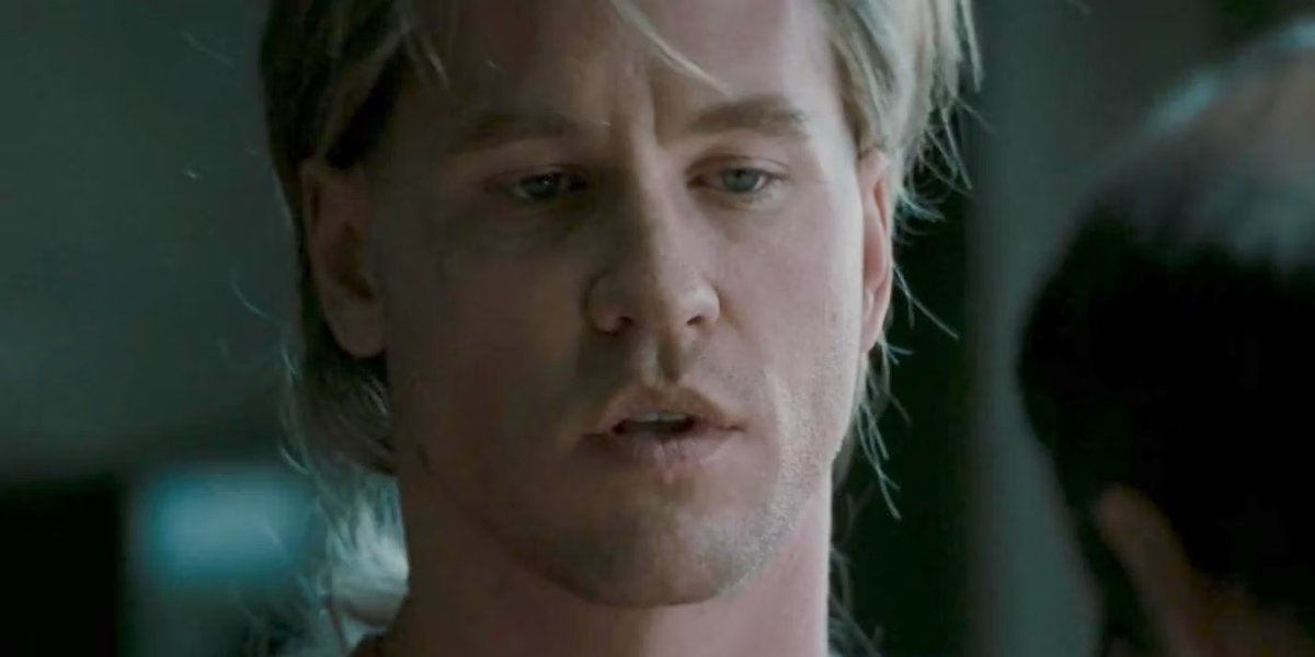 El nivelón de Val Kilmer en HEAT es impresionante.