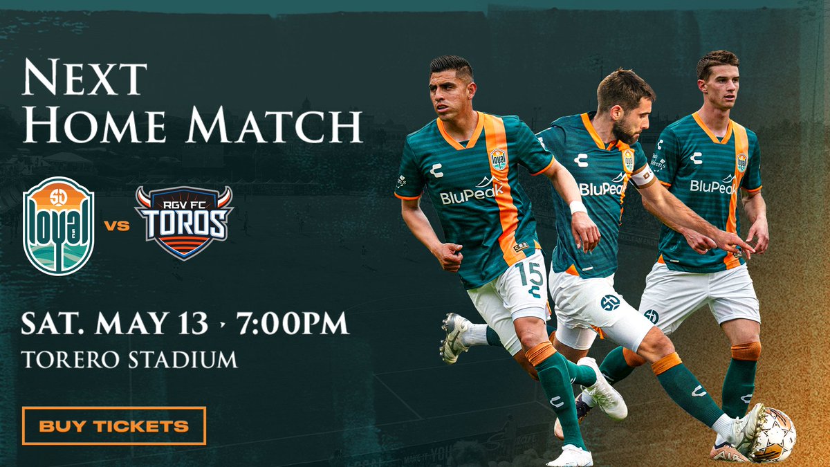 EspenFourOne4's tweet photo. @BenAndWoods @973TheFanSD @Audacy ⚡️ Lots of excitement for #SanDiego
Here's hoping @MLS chooses wisely.
#Soccer ⚽️ #futbol San Diego #USA 🇺🇸  Soccer
Join the fun Saturday! #LoyalSC 🟢🟠 https://t.co/B1gy8QYIAd https://t.co/Mz2tEq4P47
