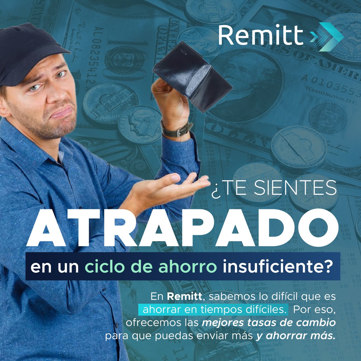 🌍 En tiempos difíciles, ahorrar puede parecer imposible, especialmente si estás atrapado en un ciclo de ahorro insuficiente.  

#Remitt #Ahorro #MejoresTasas #EnvíaDinero #Transferencias #SinComisiones #MejoresTasas #Ahorro #SinFilas #Fácil #SeguridadFinanciera