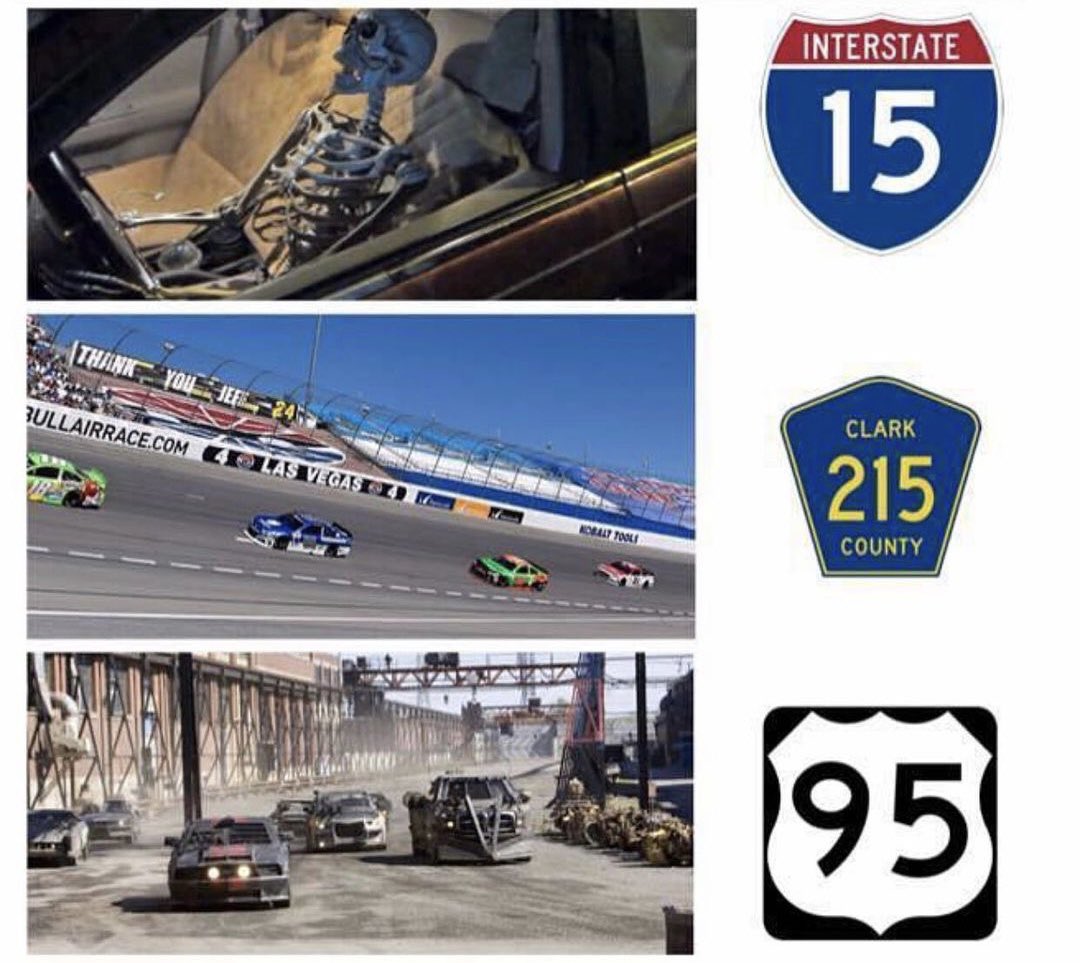 VegasIssues's tweet photo. The freeway system in Las Vegas: https://t.co/pGbMfMsY1b