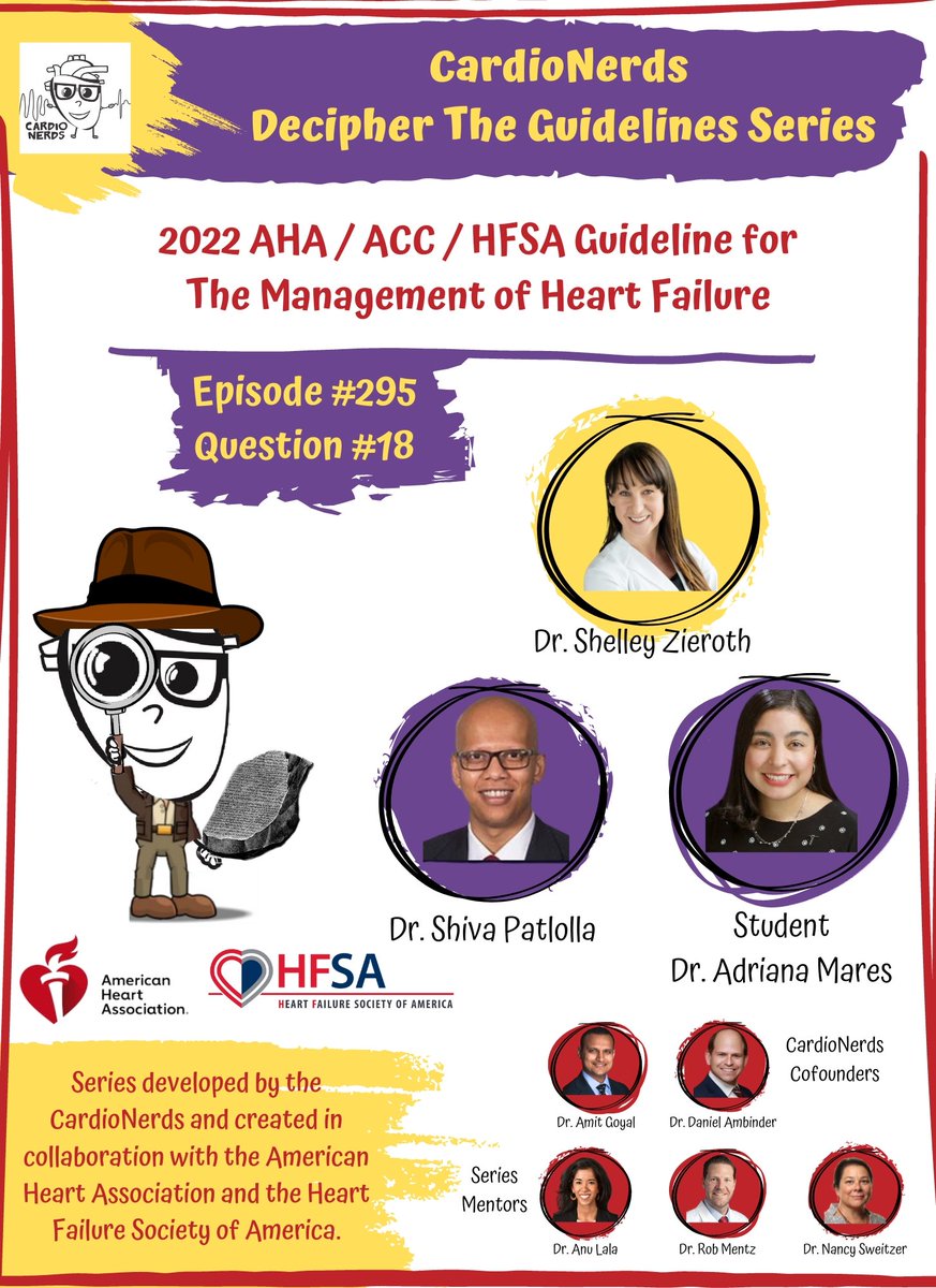 AmitGoyalMD's tweet photo. @CardioNerds @AHAScience @HFSA @dranulala @robmentz @DrNancySweitzer @MarkDrazner @jjfein @hirshelhence @ShelleyZieroth @AdrianaCMares @DeveshRaiMD @EldrinL @av1hs @NMHheartdoc @rcstarling @jaya_kanduri @AkivaRosenzveig @MaryamBMD @LMCalderonMD @JCardFail @gcfmd @JamalMaharH @CardioAtHeart @MKIttlesonMD @catweneboah @KhazanieHeart @Gurleen_Kaur96 @ShivaniReddy_1 @ShashankSinhaMD @AKansalMD @JavedButler1 @apipilasMD @hvanspall @DocBrilliant @BiykemB @DrAlaaDiab Q1⃣8⃣ @CardioNerds HF #DecipherTheGuidelines w/ @ShelleyZieroth @av1hs @AdrianaCMares
🤔Eval for new onset heart failure?
🔗https://t.co/zy9dfvBJWZ
In collab w/ @AHAScience @HFSA https://t.co/n4IYZAjYgL