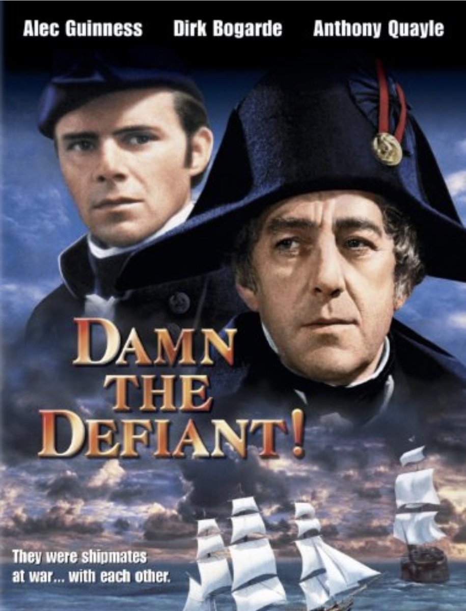 BumblyBee8's tweet photo. #DIRKBOGARDE in interview: ”… a character with no redeemable features whatsoever.”
ME: ”Aw, c’mon, he can’t be that b… Oh.”
Still a good watch though. Oldey timey #AlecGuinness and a decent plot and battles at sea and everything. 👍#DamnTheDefiant #HMSDefiant https://t.co/lBwQabX6S6