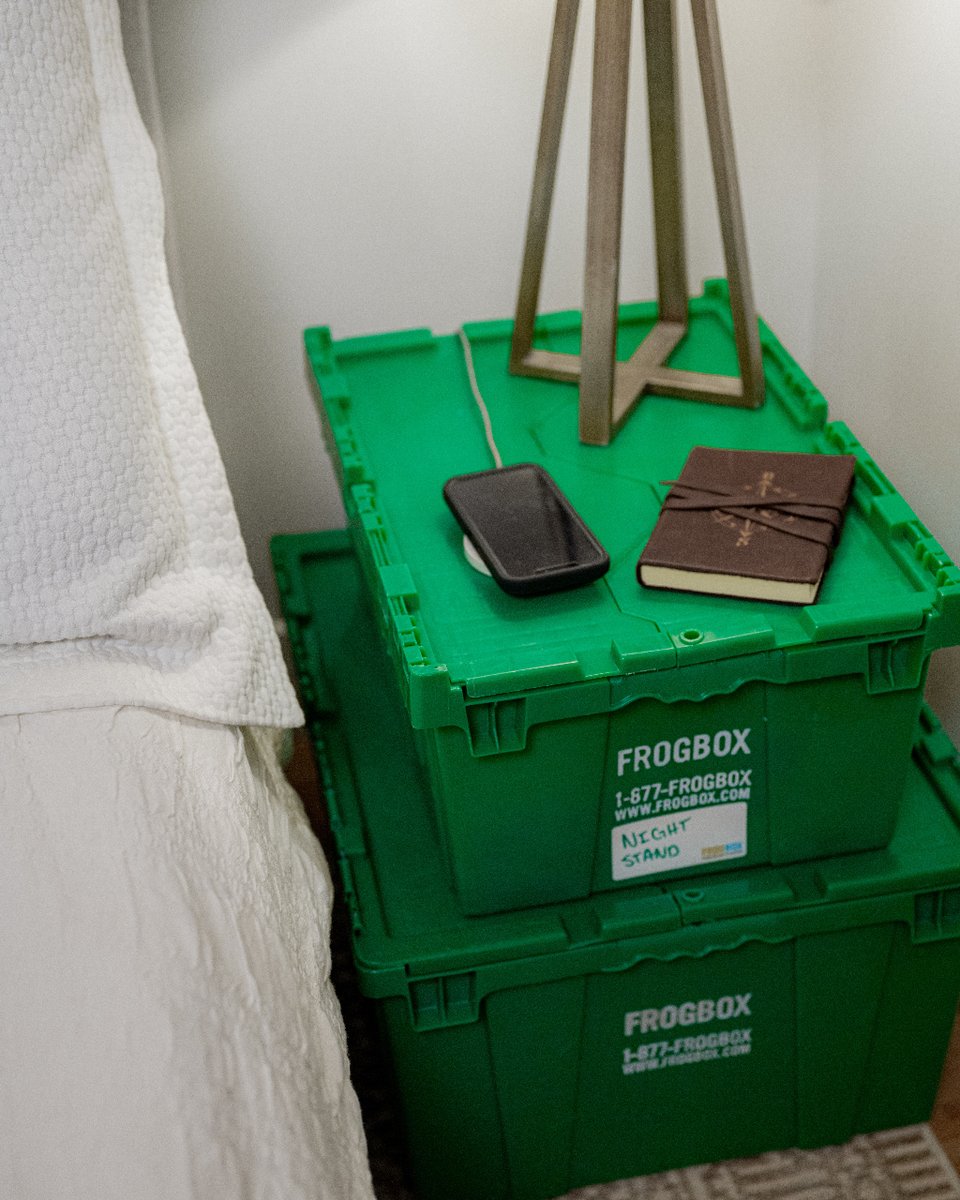 FROGBOX's tweet image. Keep your belongings organized and protected during your move with Frogbox. #OrganizedPacking #Frogbox
