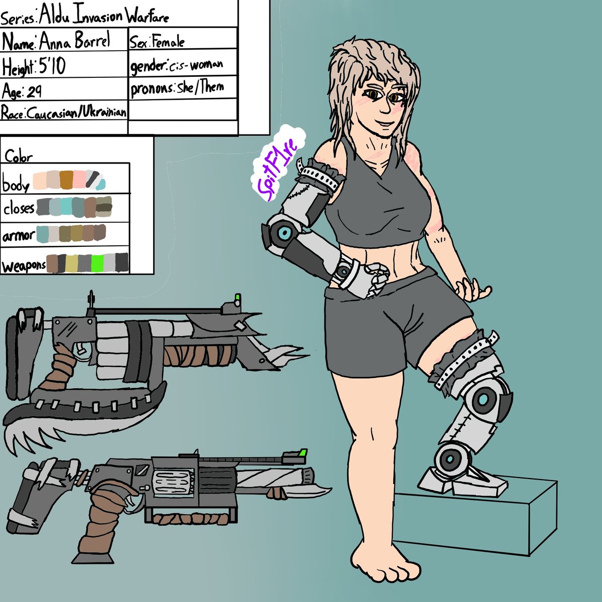 SpitF1reYT's tweet photo. More and more new oc for my series Aldu Invasional Warfare :D
#art #artist #digitalart #oc #Aldu #AlduInvasionWarfare #Charter #OC https://t.co/0cAHg8cpj6