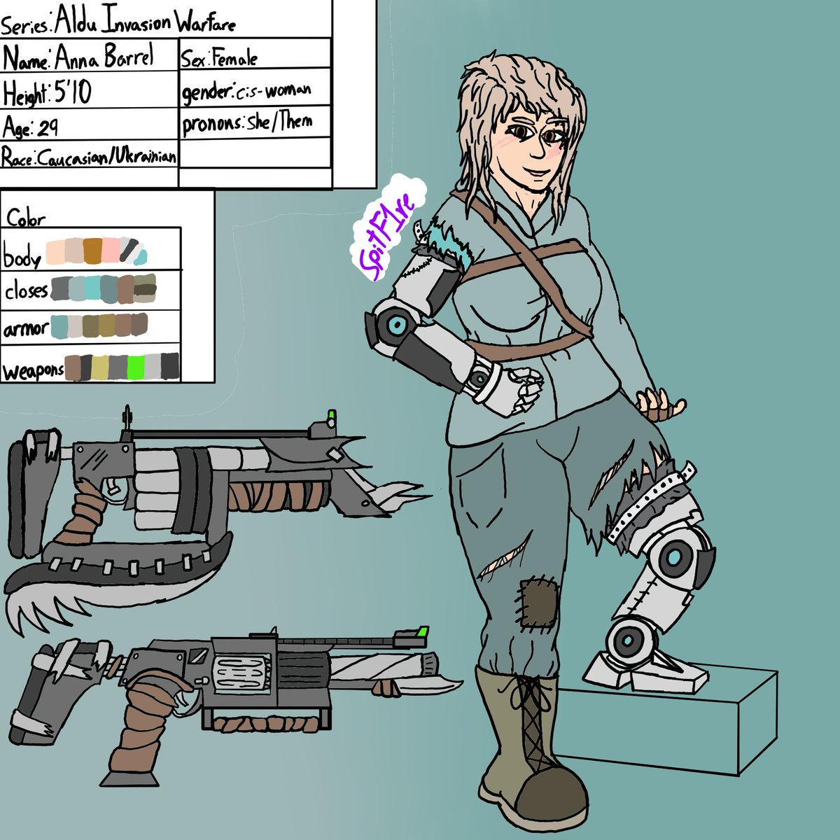 SpitF1reYT's tweet photo. More and more new oc for my series Aldu Invasional Warfare :D
#art #artist #digitalart #oc #Aldu #AlduInvasionWarfare #Charter #OC https://t.co/0cAHg8cpj6