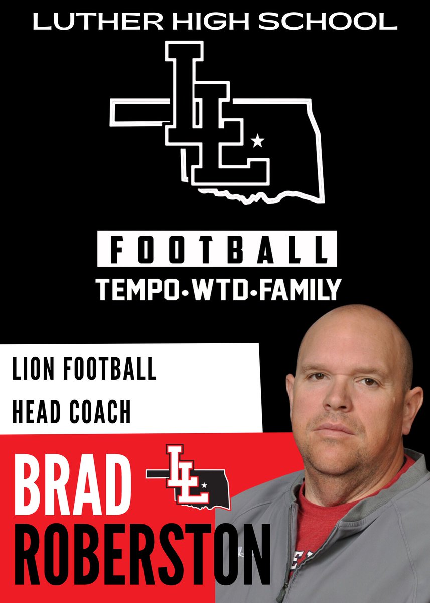 We are excited to announce our next Head Football Coach. Brad Robertson has been a key piece of our 🏈 staff for the past year and now he steps into the head role. We’re excited for the continued growth of the program under Coach Robertson’s leadership. WTD!