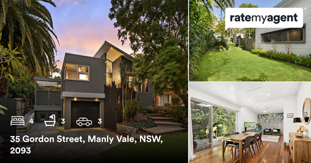 🛌 4 🛀 3 🚘 3
📍 35 Gordon Street, Manly Vale, NSW, 2093

Our agent’s latest listing on #RateMyAgent

rma.reviews/DeoNGwjuWL7r

...
#ratemyagent #realestate #NOVAK_PROPERTIES
