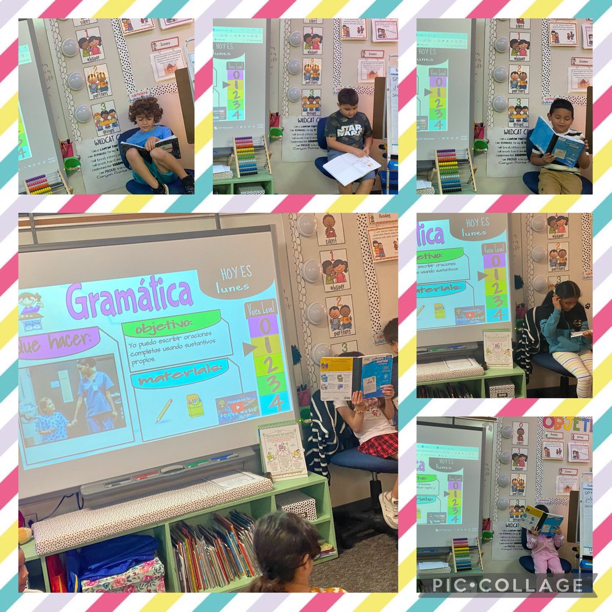 MsMartinezCPES's tweet image. Just some  proud 1st graders who are very comfortable presenting their work to classmates. #celebrations #firstgrademagic #inclusionrevolution #completesentences #authorschair @TomballISD  @GreatExpOrg