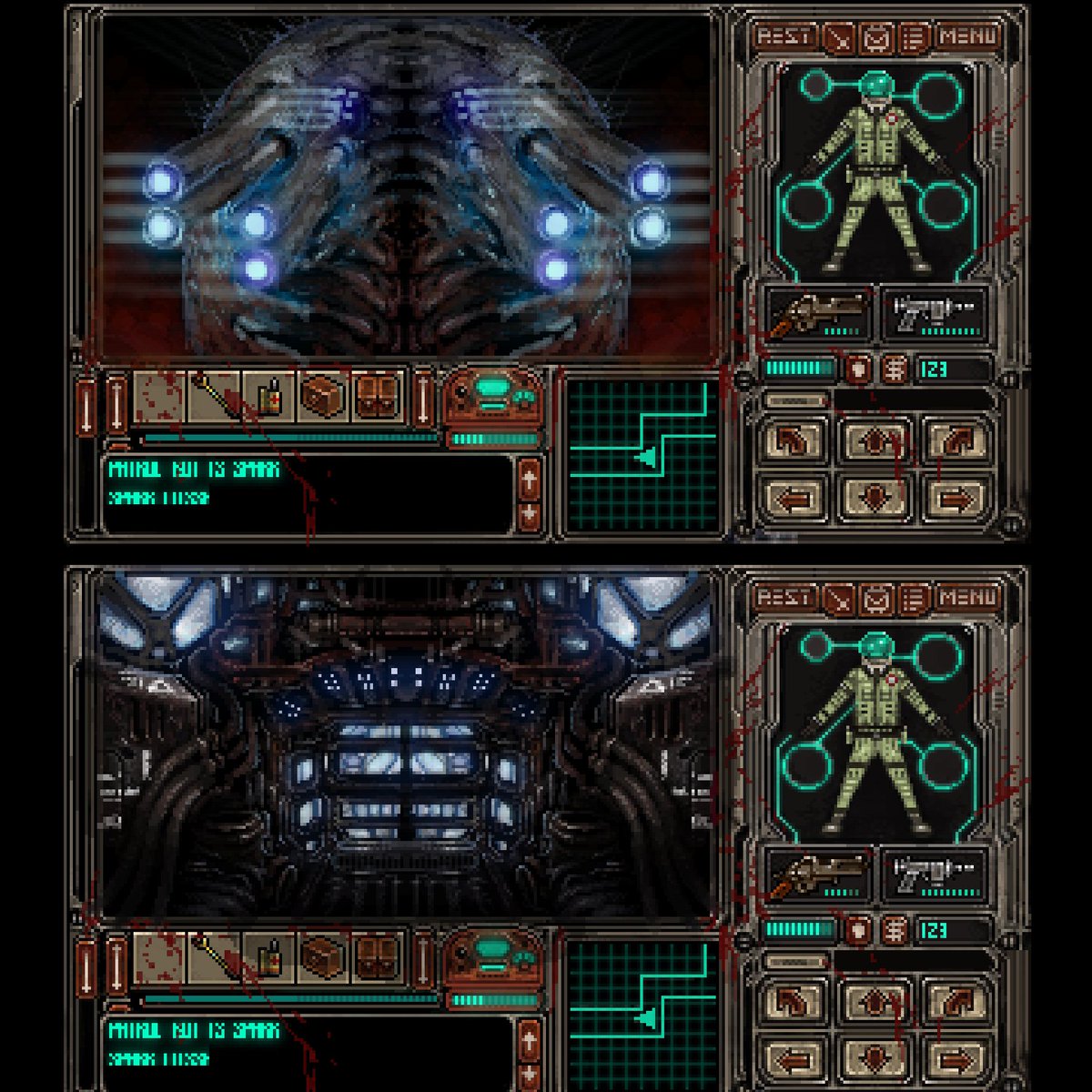 modredcastleton's tweet image. Psionic Tardigrade Nest ☢️☢️☢️

#HibernaculumGame #WormwoodStudios