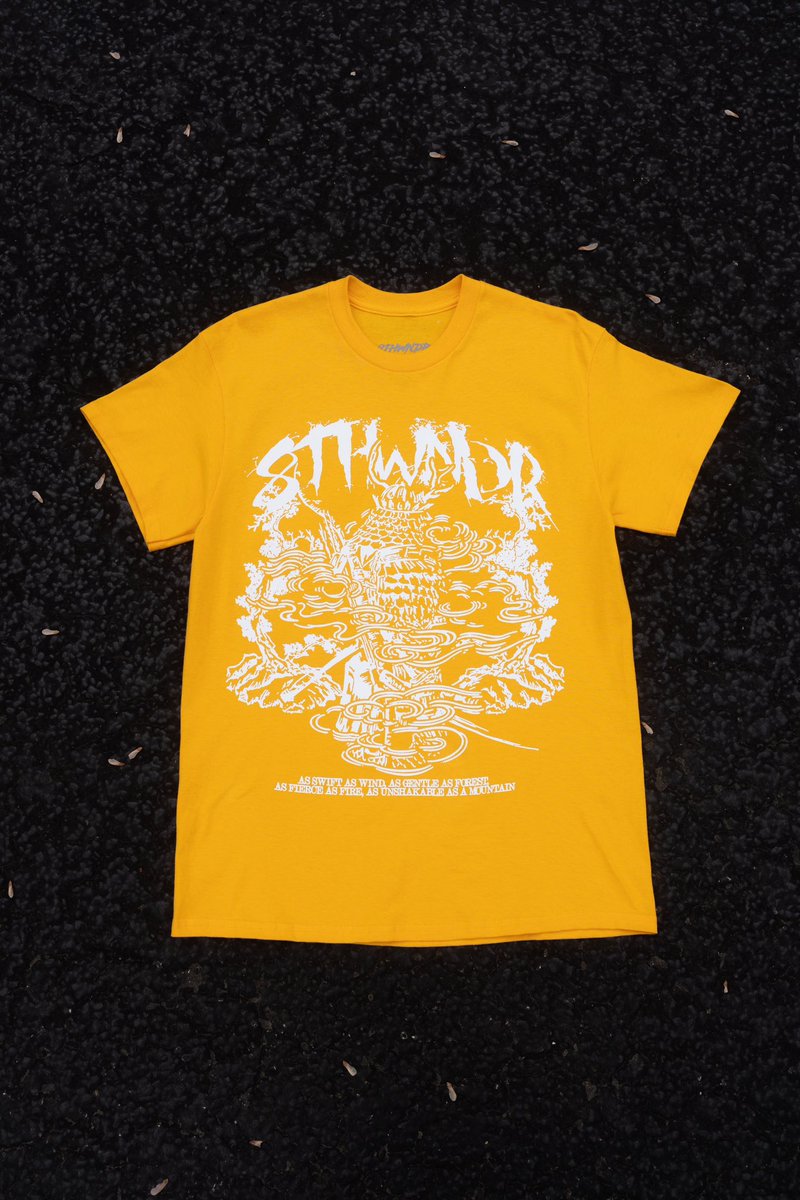 8thwndr's tweet photo. $8 Samurai Tees - Available Thursday, May 18th @ 8pm EST / 5pm PST on https://t.co/DWGkxzYpmB! ⛩️💛 https://t.co/TdWce7t5HO