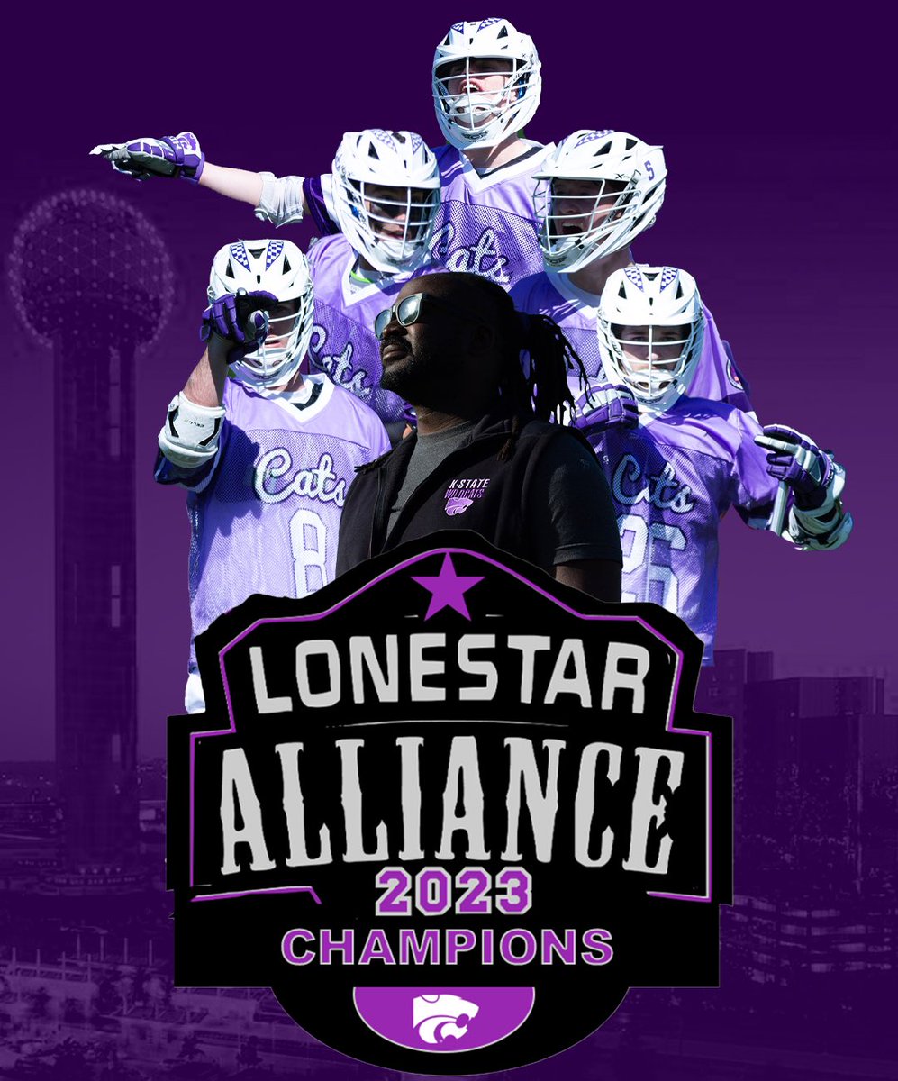 KSUmenslacrosse's tweet photo. YOUR WILDCATS ARE THE LSA CHAMPIONS https://t.co/AHsrHlGJEf