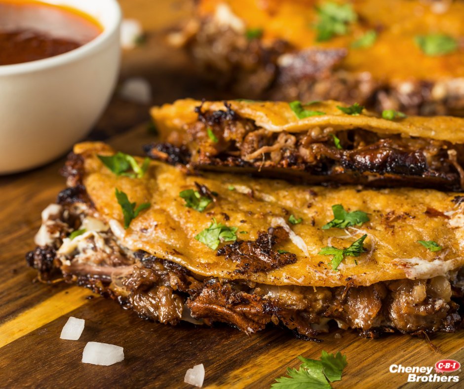CheneyBrothers's tweet photo. Cinco leftovers? Taco Tuesday? Whatever the case, we’re having these birria tacos! 

+ Beef Chuck Roast Braised 10128931

#CheneyBrothers #TheCheneyWay #TacoTuesday #BirriaTacos #Tacos #Food #Acento #AcentoLatino https://t.co/PoWM79RK9H