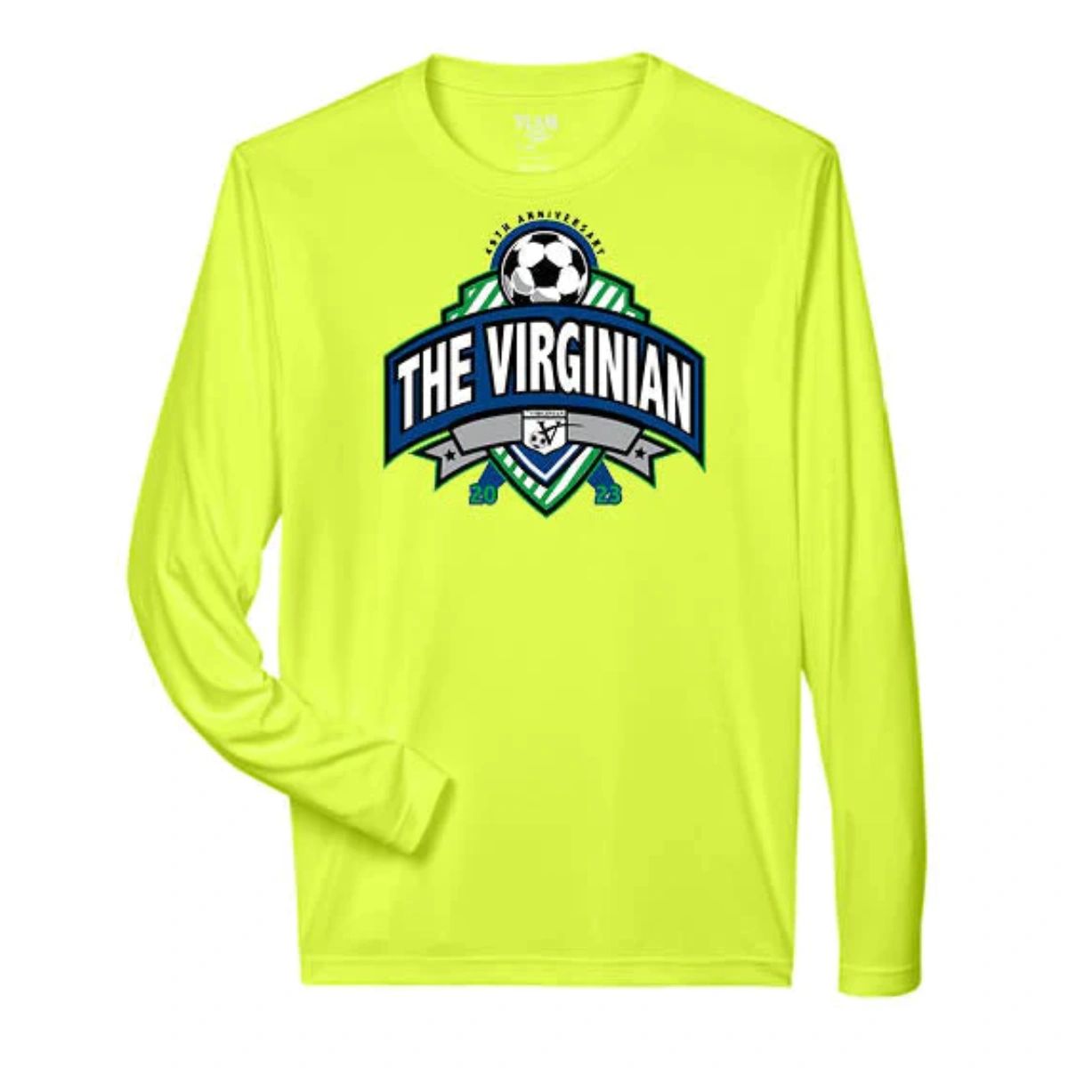 Wearing some Virginian Elite gear is the easiest way to show people how good at soccer you, or your child, were. If you were to buy one of these long-sleeved shirts to wear around town, what color would you get it in? #VirginianElite #SoccerTournament #soccer #SoccerTeam