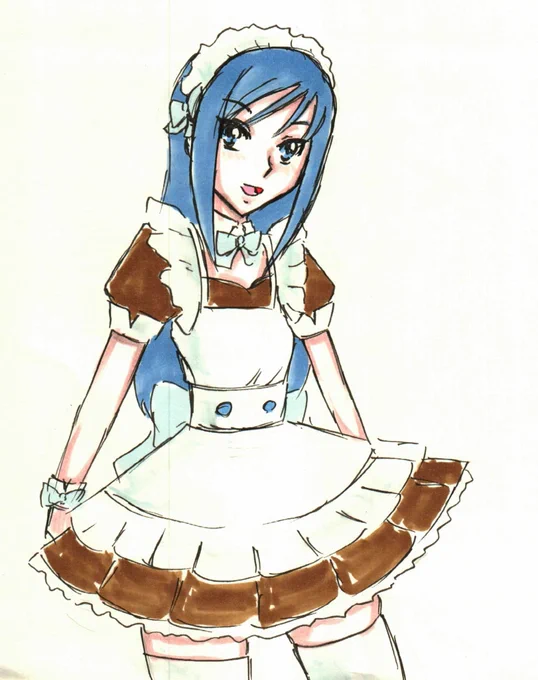#1日1六花(125、126、127、128) #メイドの日  出勤前10分ドロ×4。