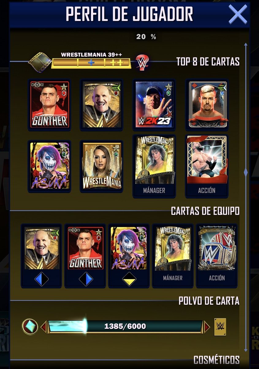 GuillerDoom1's tweet photo. @SuperCard_ESP busco equipo que sea activo, cumolo tbg full, rtg 210, trd 10 https://t.co/QN9FE7D850