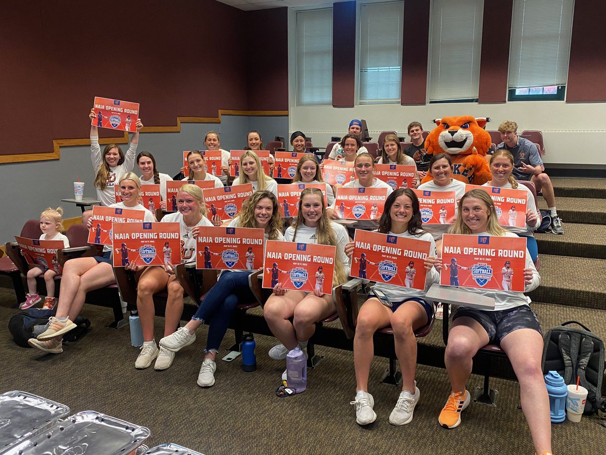 SB: Onto the Opening Round!! Hosting the Baldwin City bracket, Baker will face Indiana Southeast in the NAIA Opening Round on Monday, May 15 right here in Baldwin City!!

<a href="/BakerWildcatSB/">Baker University Softball</a>