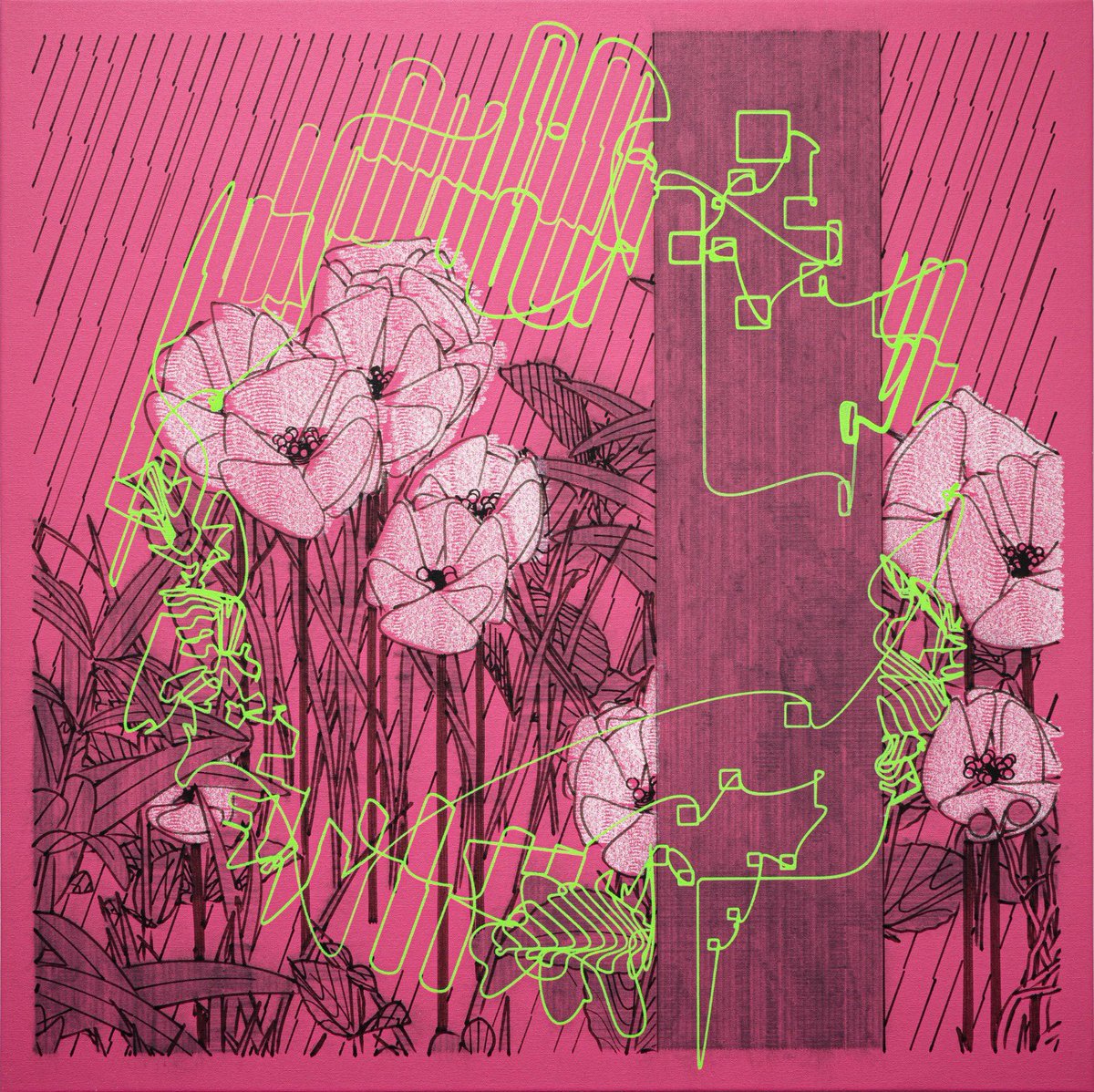 ORGANIC MATR #1, #2 and #5 by <a href="/zancan/">zancan 🌿</a> 

- unique opportunity to collect amazing work by the master on canvas, thanks to @artmatrco and @NFT__Collective 🍋💛