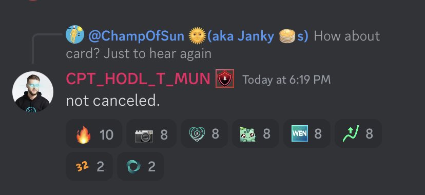 FaboisMe's tweet photo. The #SAFEMOONCARD &amp; #SAFEMOONEXCHANGE are “ not canceled “ 
John Karony confirms 

#SAFEMOON
#SAFEMOONARMY https://t.co/FSdytYO4Nm