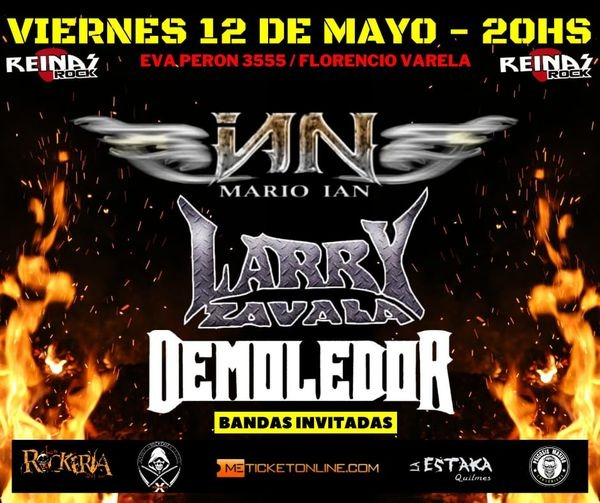 rockenjujuy's tweet photo. #Agenda  : Una buena fecha para tener en cuenta : #LarryZabala , #MarioIan y mas en una noche de conciertos . https://t.co/8prCiaMyh7