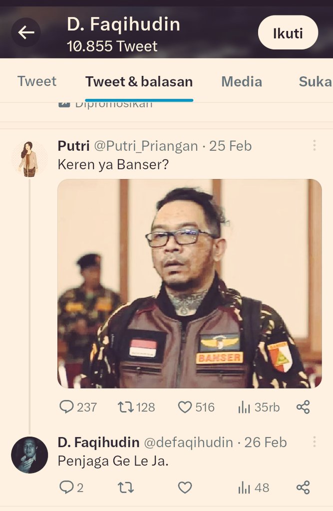 AnsorPalu's tweet photo. Halu pak @defaqihudin ??? 

Bapak ini seorang terpelajar, Dosen di perguruan tinggi agama kok bgini yah ngomongnya?? Benci dgn NU Ansor dan Banser. Bapak ini punya masalah apa sama kami?? 

Semua twit kebencian bapak  sudah saya SS. https://t.co/nWOwEFsZgH