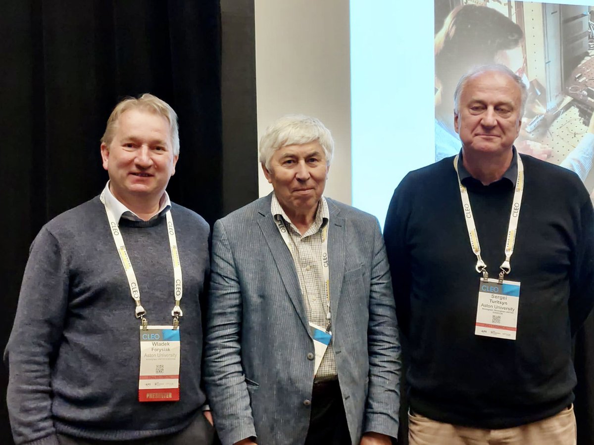 Aston Institute of Photonic Technologies tweet media