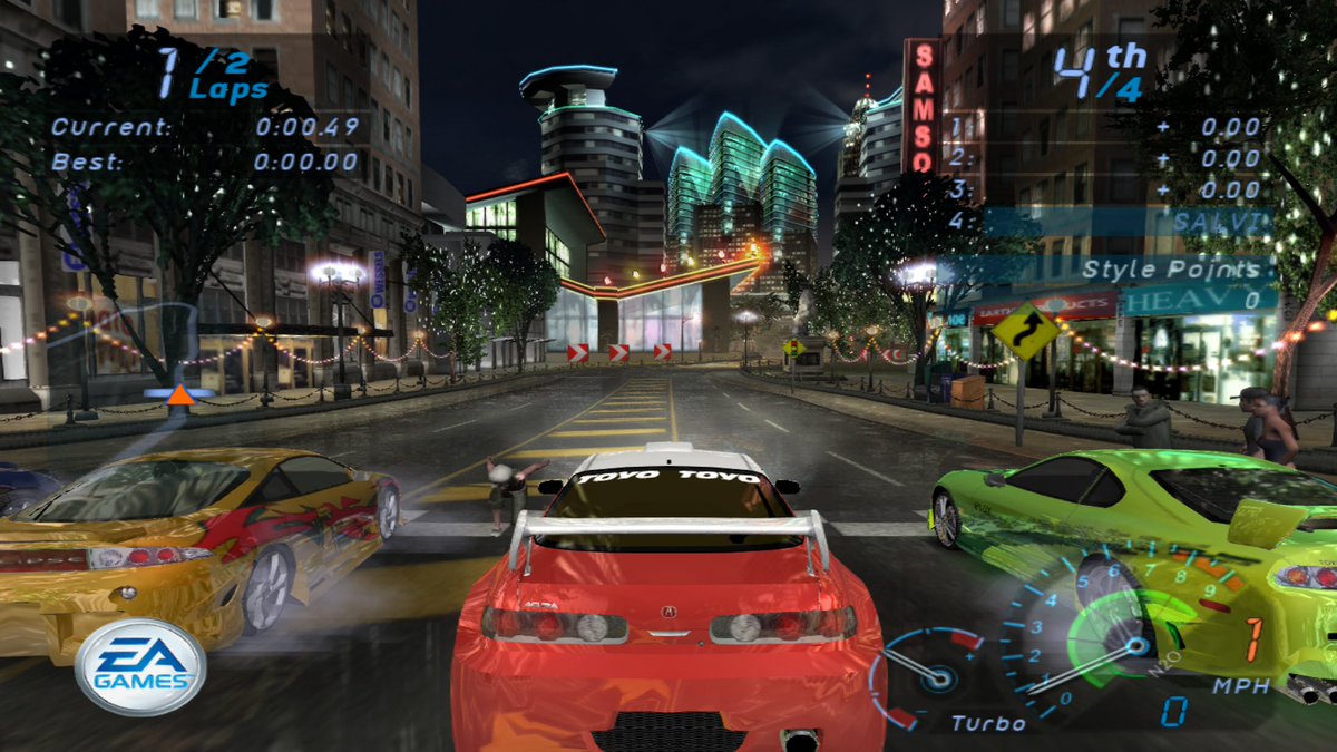 salvianosilva's tweet image. Jogando esse clássico do PS2 #NeedForSpeedUnderground #PCSX2