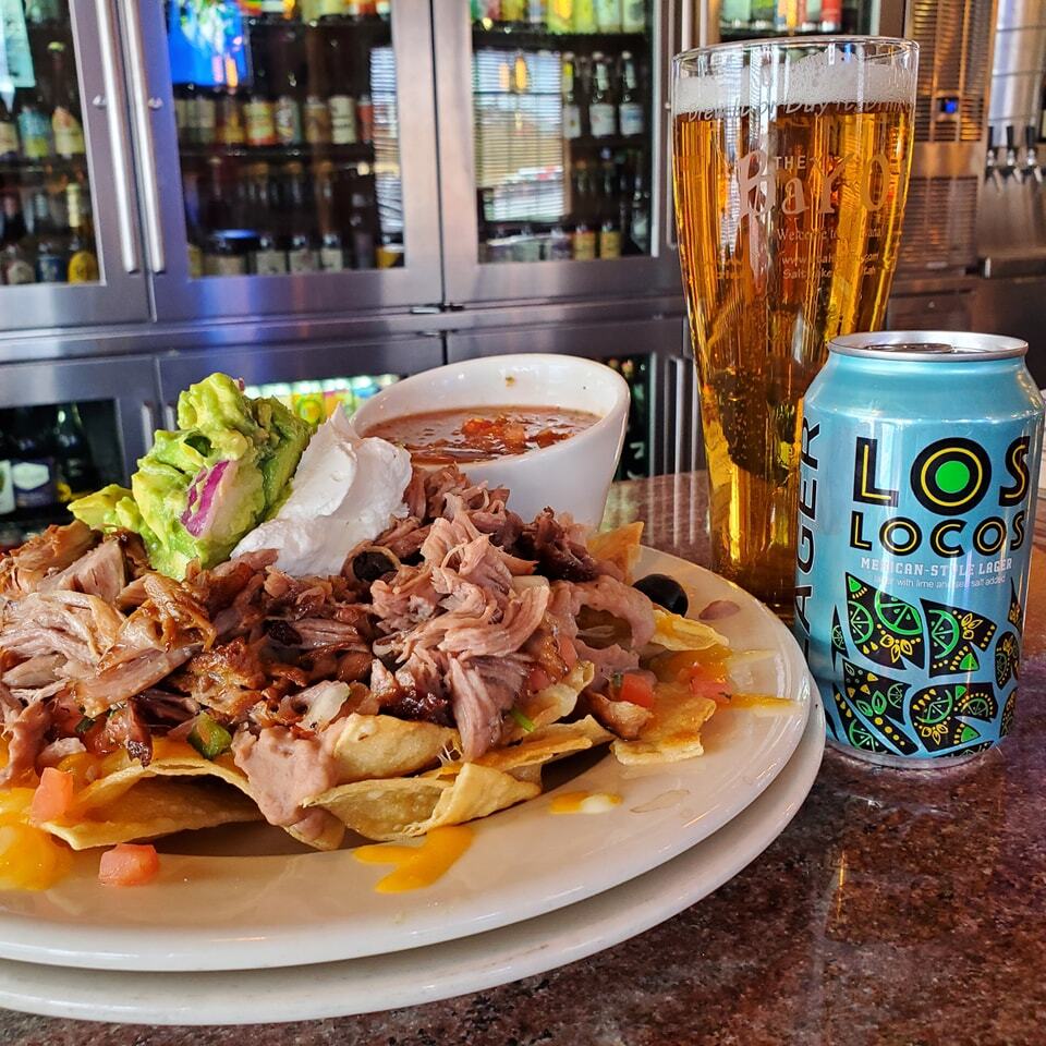 Three more days left to get our Nachos special. Comes vegetarian but you can add our carnitas like I did.