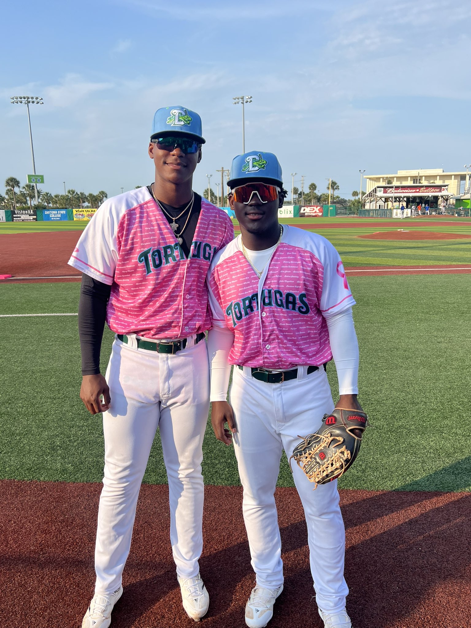 breast cancer awareness baseball jerseys