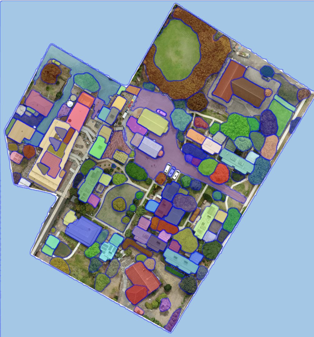 I came across SegementAI from Meta (the evil empire) last night. Playing around with a map of our regional campus. It will be interesting to put this in the hands of students next week and then into the field over the coming months. <a href="/DroneDeploy/">DroneDeploy</a> was used for the underlay map.