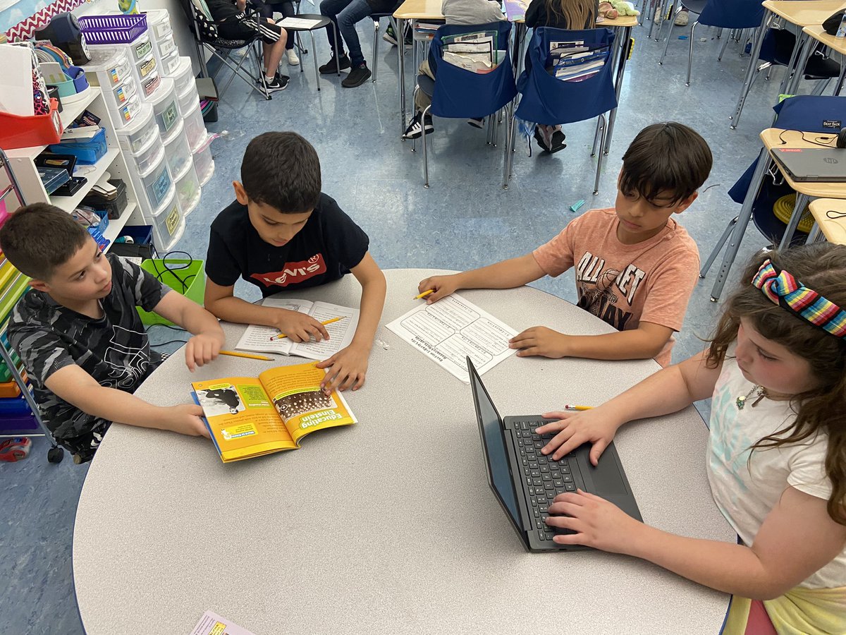 AAquino3rd's tweet photo. We started working in our biography book clubs today! We’re already learning so much about some very influential people in history. https://t.co/GjZGfyoO2C