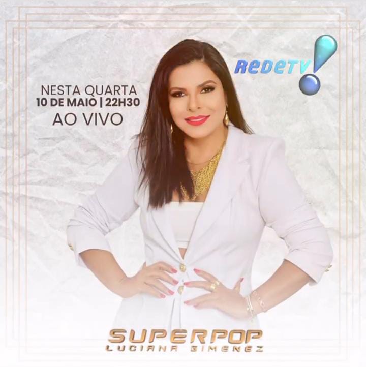 Amanhã Mara Maravilha <a href="/MaraMaravilha/">Mara Maravilha</a> participará do programa <a href="/oficialsuperpop/">Superpop</a> com <a href="/LucianaGimenez/">Luciana Gimenez</a> o programa é especial do dia das mães e será exibido às 22:30 na <a href="/RedeTV/">RedeTV!</a> não percam #MaraMaravilha #Superpop #Diadasmães