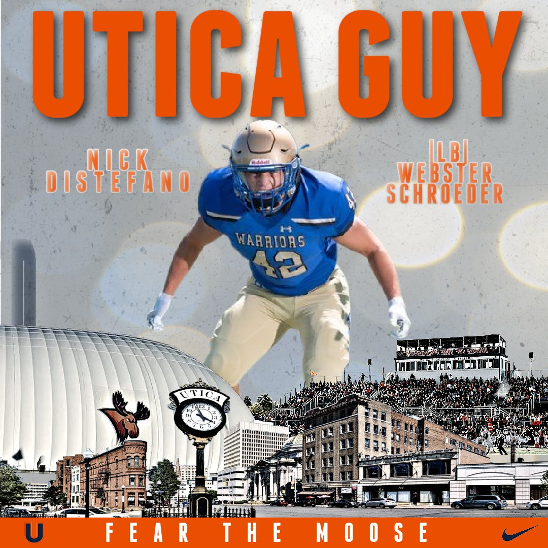 Utica_Football's tweet photo. #WELCOME #UTICAGUY #FEARTHEMOOSE https://t.co/wSOr3qk76M