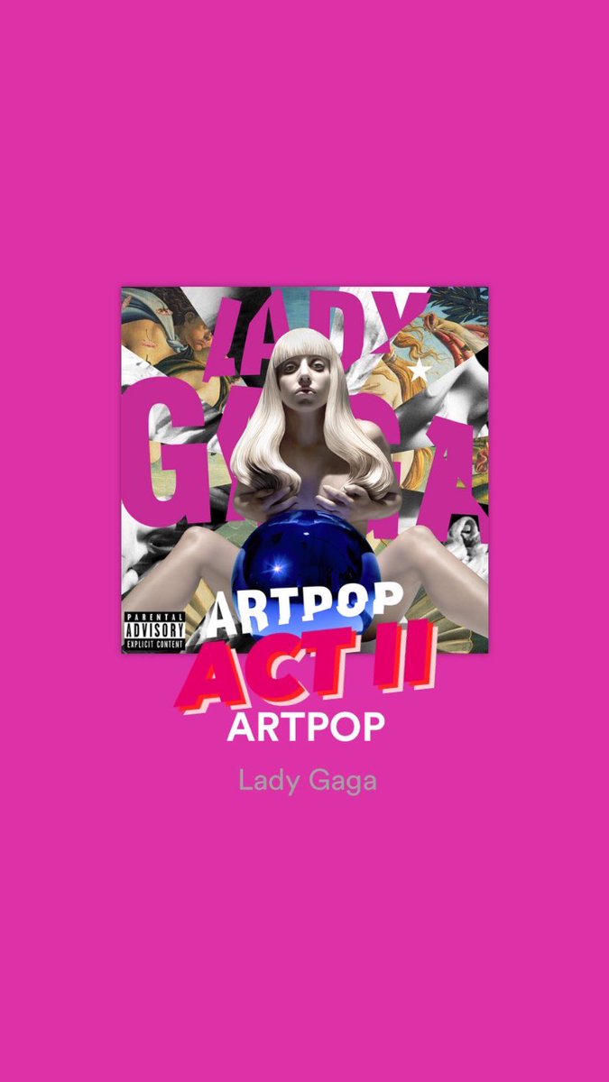 's tweet image. FOREVER. #ARTPOP #ARTPOPACTII #artpopactiiiscoming @ladygaga