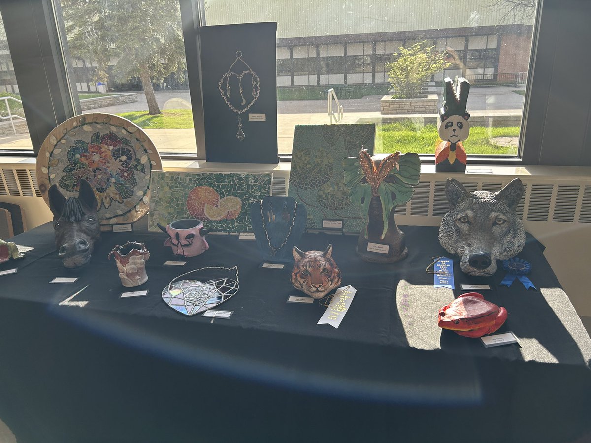 The Art Show <a href="/OshkoshWestHigh/">Oshkosh West High School Athletics</a> is such an incredible display of talent. Congratulations to our student artists and teachers for another successful show!
