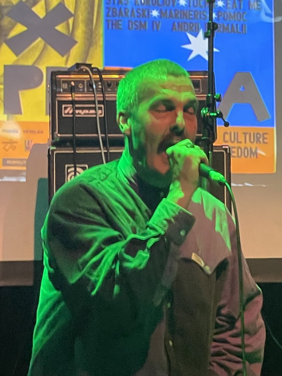 Lisathedon's tweet photo. @THEDSMIV at Xpresia festival. Part of the Eurovision celebrations #xpresiafestival #eurovision #invisiblewindfactory https://t.co/H8tS7FsyQZ