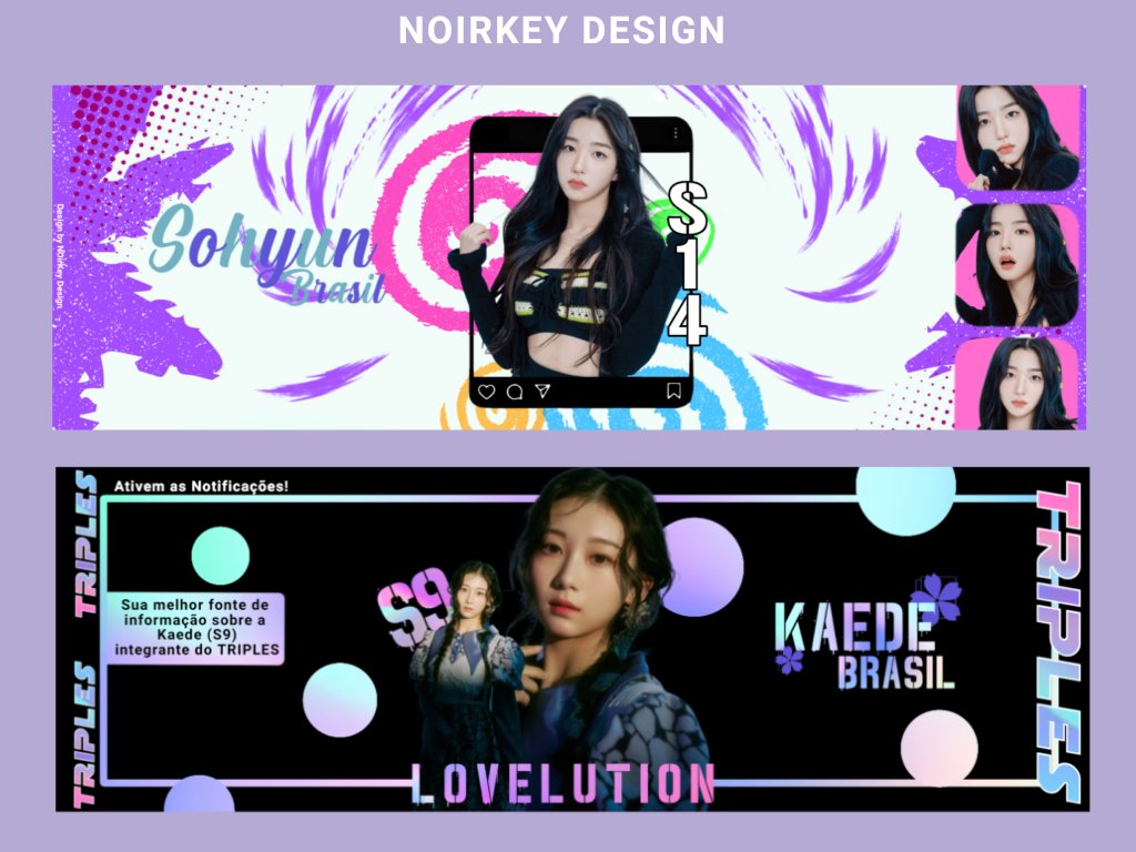 NOirKey_Design's tweet image. 🦋 | Design recentemente feitos por mim para fanbases da Union do TripleS!