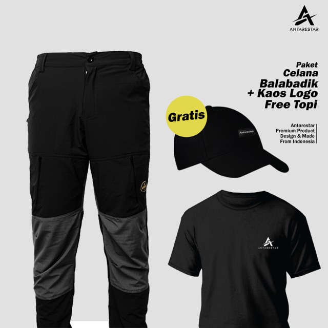 jixpunkcs's tweet photo. Cek PAKET HEMAT CELANA GUNUNG DENGAN KAOS ANTARESTAR DAN TOPI TRENDY KECE 2022 dengan harga Rp125.000. Dapatkan di Shopee sekarang! https://t.co/2gYnKzTBfy https://t.co/Hg2qnxKs6V
