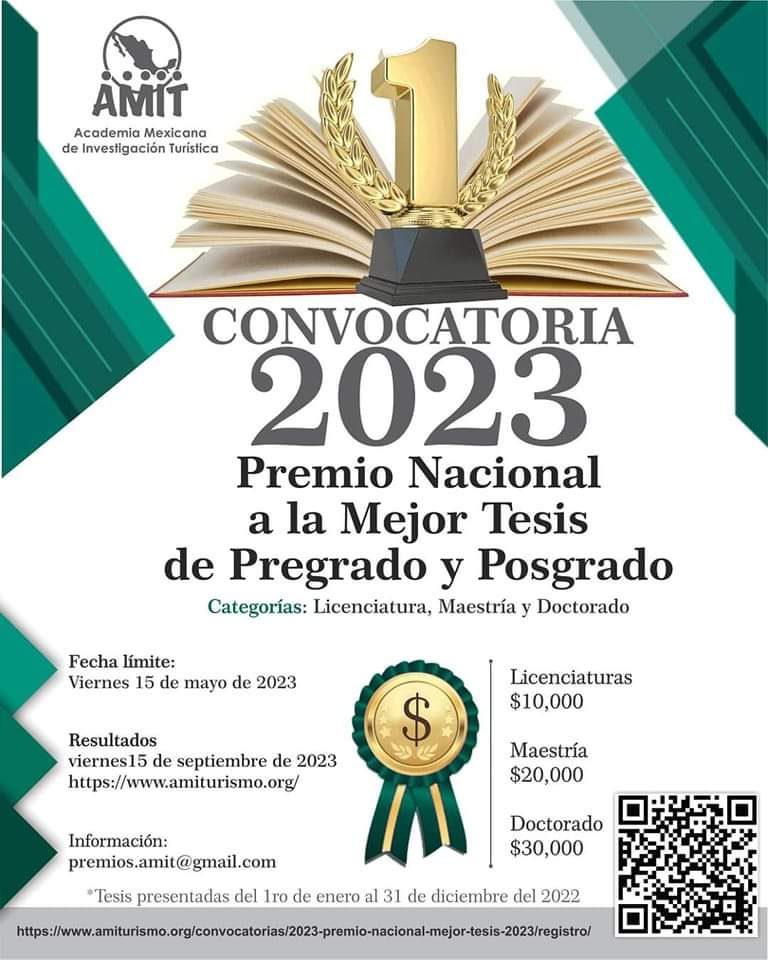 KarlaSBarron's tweet photo. ¿Ya enviaste tu Postulación?
Cierra 15 de mayo. 
#tesis #licenciatura #maestria #doctorado #turismo #sobreméxico https://t.co/skVrnUasvJ