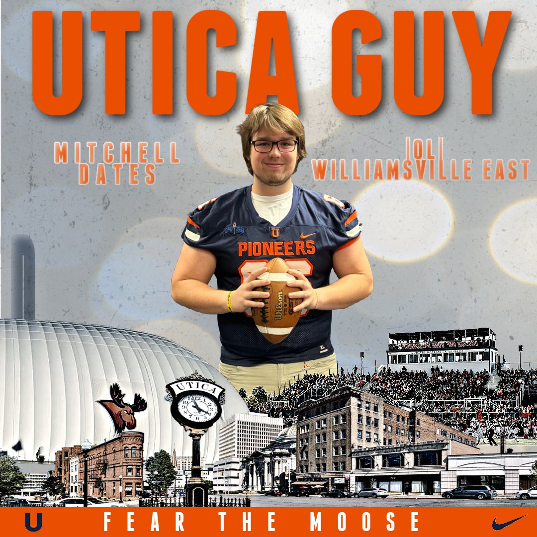 Utica_Football's tweet photo. #WELCOME #UTICAGUY #FEARTHEMOOSE https://t.co/mGvUP7Y1qP