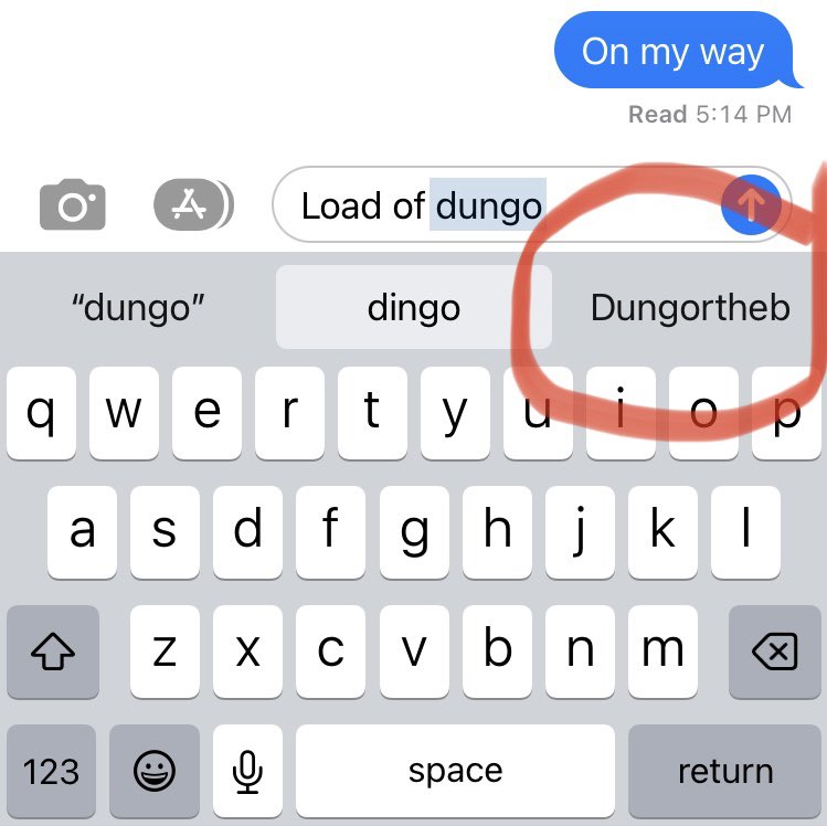 arnorionforgil's tweet image. Apparently I type enough Tolkien notes that I’ve distorted my phone’s autocorrect feature. #NerdProblems