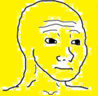 tsu_0x02's tweet photo. inventing a new meme: Yellow Wojak https://t.co/ClZ4eOYk4r