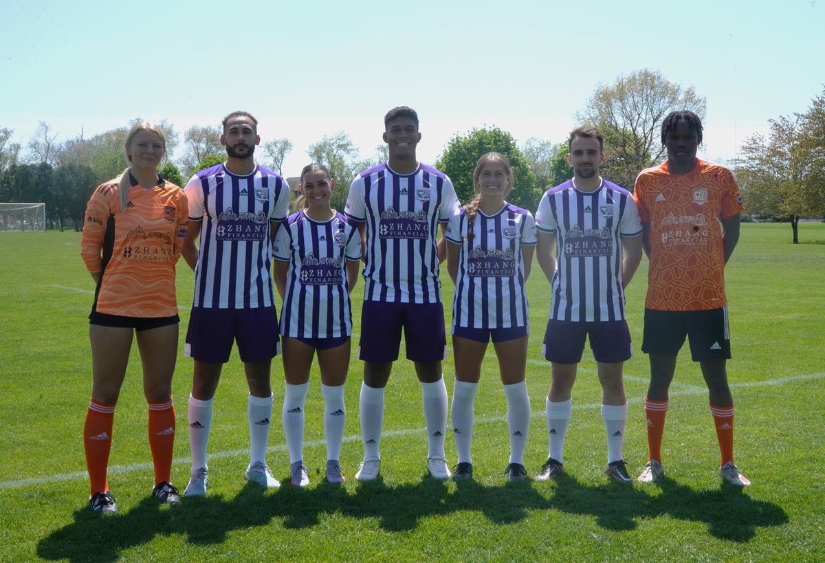 kalamazoofc's tweet photo. New Season⚽️ New Drip💧 Introducing our new Home Kit for the 2023 season!! Going back to our roots with these🟣⚪️ Come see us on Thursday at 5:00PM and see them for yourself! #allezkzoo https://t.co/zNJY5Ac9gn