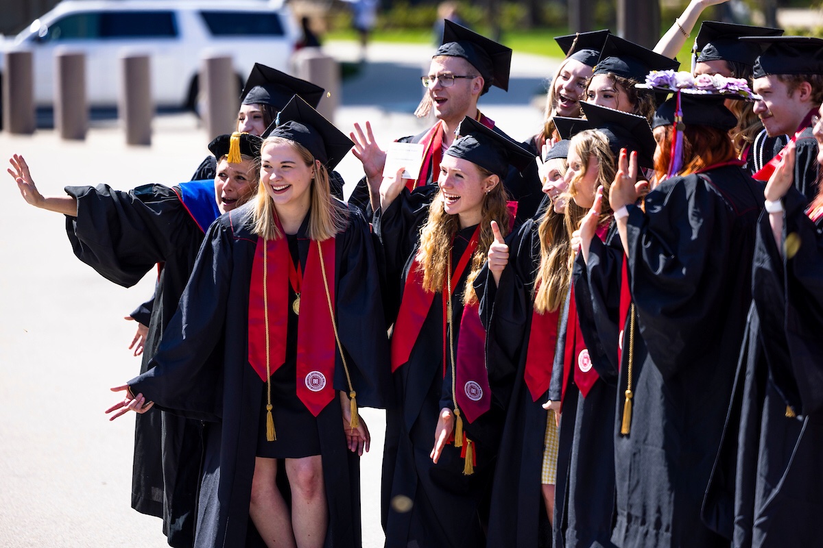 IUSouthBend's tweet photo. You did it, Titans! ๐๐๐ #IUSBGrad23 https://t.co/zK1reF0HAM