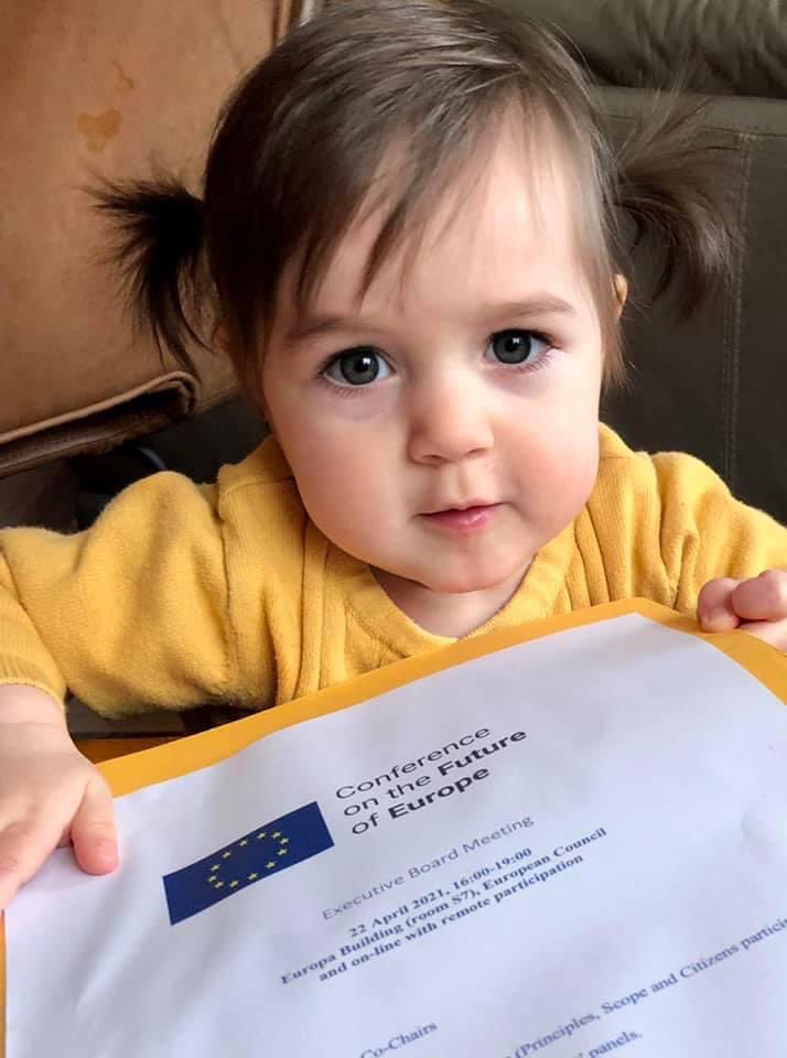 One year ago, on Europe Day, Conference on the Future of Europe concluded its work 👉🏻 the European Parliament, Commission and Council received the report with proposals to reform the EU 👉🏻 European citizens requested stronger, agile and future-proof Europe! 👉🏻Time to deliver!