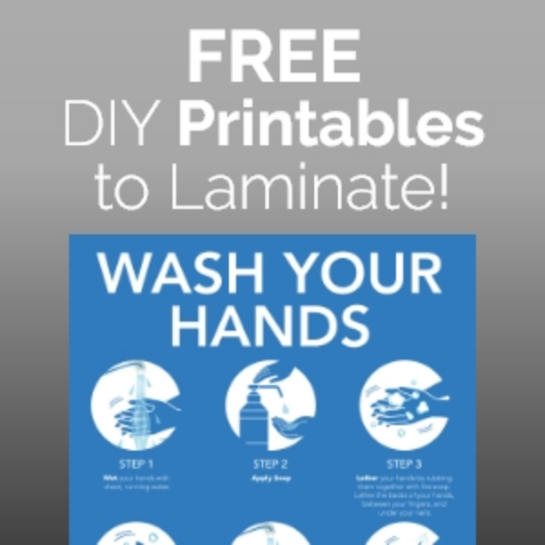 #DIY is where it's at! Check out these handy customized printables that you can laminate for businesses, schools and home! >> blog.office-plus.ca/2020/07/13/fre…