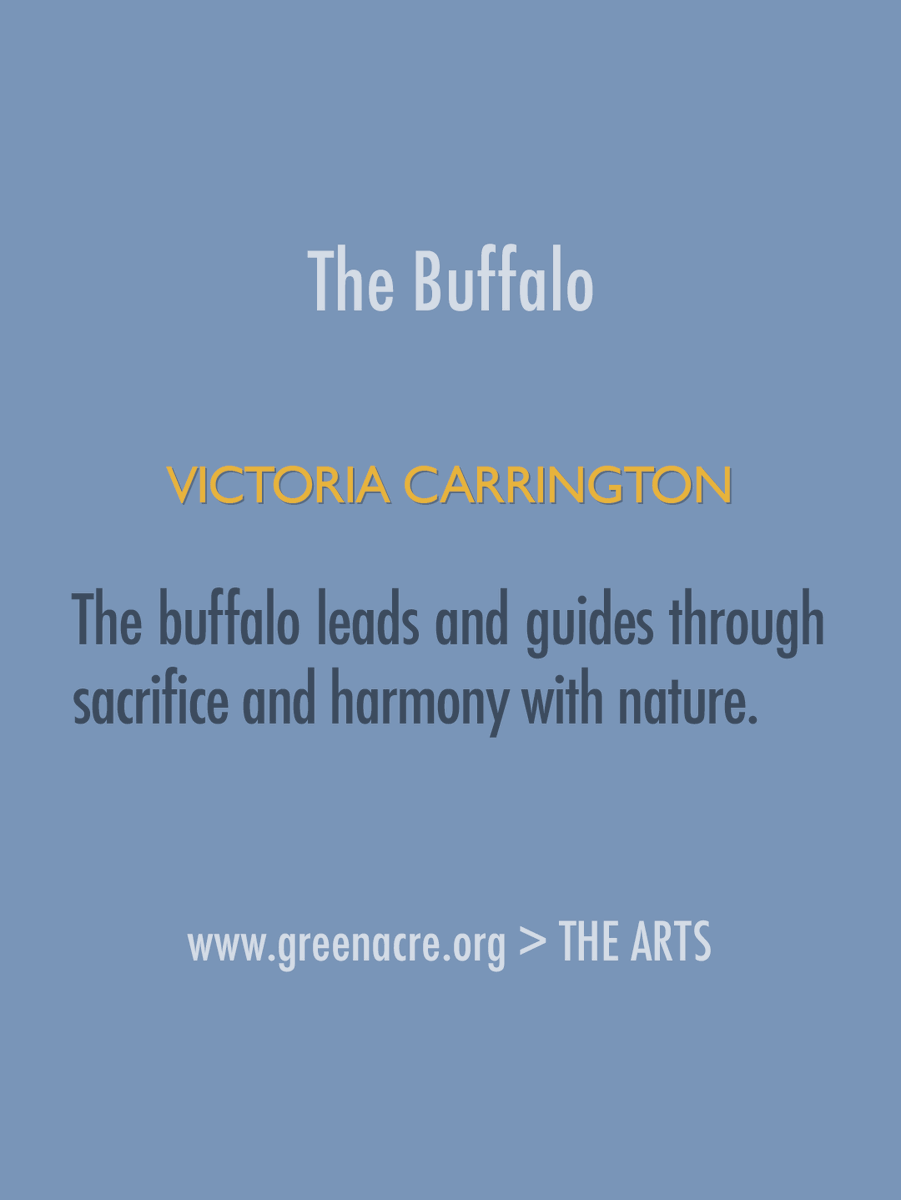 GreenAcreBahai's tweet photo. “The Buffalo” by #VictoriaCarrington from #CreativePowerofUnity. The buffalo leads & guides through sacrifice & harmony with nature.
https://t.co/a4zGJ8EWzE
#AnimalGuide #Nature #AnimalKingdom #TheBuffalo #Sacrifice #Harmony #GreenAcre #Bahai #CenterofLearning #ArtShow https://t.co/dHktRy9CL1